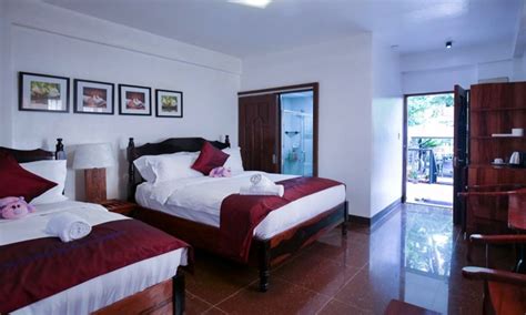 Rooms available at Doublegem Beach Resort and Hotel .